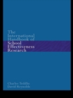 The International Handbook of School Effectiveness Research - eBook