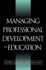 Managing Professional Development in Education - eBook