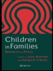 Children In Families : Research And Policy - eBook