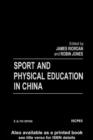 Sport and Physical Education in China - eBook