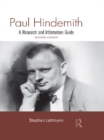 Paul Hindemith : A Research and Information Guide - eBook