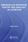 Empedocles Redivivus : Poetry and Analogy in Lucretius - eBook