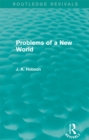 Problems of a New World (Routledge Revivals) - eBook