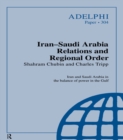 Iran-Saudi Arabia Relations and Regional Order - eBook