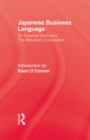 Japanese Business Language - eBook