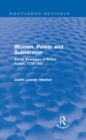 Women, Power and Subversion (Routledge Revivals) : Social Strategies in British Fiction, 1778-1860 - eBook