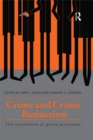 Crime and Crime Reduction : The importance of group processes - eBook