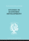 Studies in Economic Development - eBook