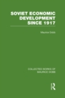 Soviet Economic Development Since 1917 - eBook