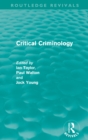 Critical Criminology (Routledge Revivals) - eBook