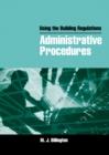 Using the Building Regulations: Administrative Procedures - eBook