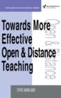 Towards More Effective Open and Distance Learning Teaching - eBook