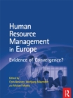 HRM in Europe - eBook