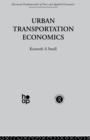 Urban Transportation Economics - eBook