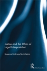 Justice and the Ethics of Legal Interpretation - eBook