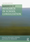 Handbook of Research in School Consultation - eBook