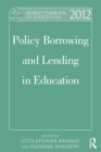 World Yearbook of Education 2012 : Policy Borrowing and Lending in Education - eBook