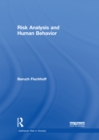 Risk Analysis and Human Behavior - eBook