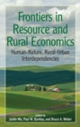 Frontiers in Resource and Rural Economics : Human-Nature, Rural-Urban Interdependencies - eBook