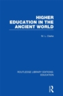Higher Education in the Ancient World - eBook