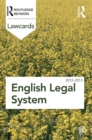 English Legal System Lawcards 2012-2013 - eBook