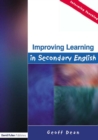 Improving Learning in Secondary English - eBook