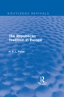 The Republican Tradition in Europe - eBook