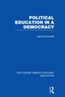 Political Education in a Democracy - eBook