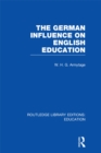 German Influence on English Education - eBook