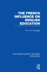 French Influence on English Education - eBook