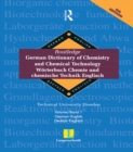 Routledge German Dictionary of Chemistry and Chemical Technology Worterbuch Chemie und Chemische Technik : Vol 1: German-English - eBook