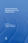 Human Resource Management in the Public Sector - eBook