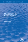 Chaucer and the Social Contest (Routledge Revivals) - eBook