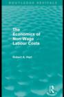 The Economics of Non-Wage Labour Costs (Routledge Revivals) - eBook