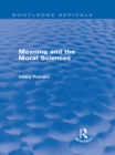 Meaning and the Moral Sciences (Routledge Revivals) - eBook