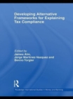 Developing Alternative Frameworks for Explaining Tax Compliance - eBook