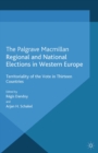 Regional and National Elections in Western Europe : Territoriality of the Vote in Thirteen Countries - eBook