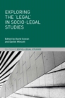 Exploring the 'Legal' in Socio-Legal Studies - eBook