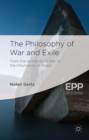 The Philosophy of War and Exile - eBook