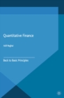 Quantitative Finance : Back to Basic Principles - eBook