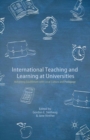 International Teaching and Learning at Universities : Achieving Equilibrium with Local Culture and Pedagogy - eBook