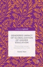 Gendered Impact of Globalization of Higher Education : Promoting Human Development in India - eBook