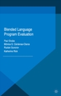 Blended Language Program Evaluation - eBook