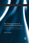 The Changing Nature of Customary International Law : Methods of Interpreting the Concept of Custom in International Criminal Tribunals - Book
