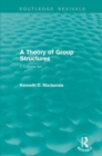 A Theory of Group Structures - Book