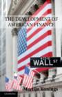 Development of American Finance - eBook