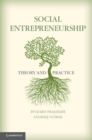 Social Entrepreneurship : Theory and Practice - eBook