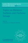 Topics on Riemann Surfaces and Fuchsian Groups - eBook