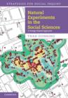 Natural Experiments in the Social Sciences : A Design-Based Approach - eBook