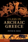 Class in Archaic Greece - eBook